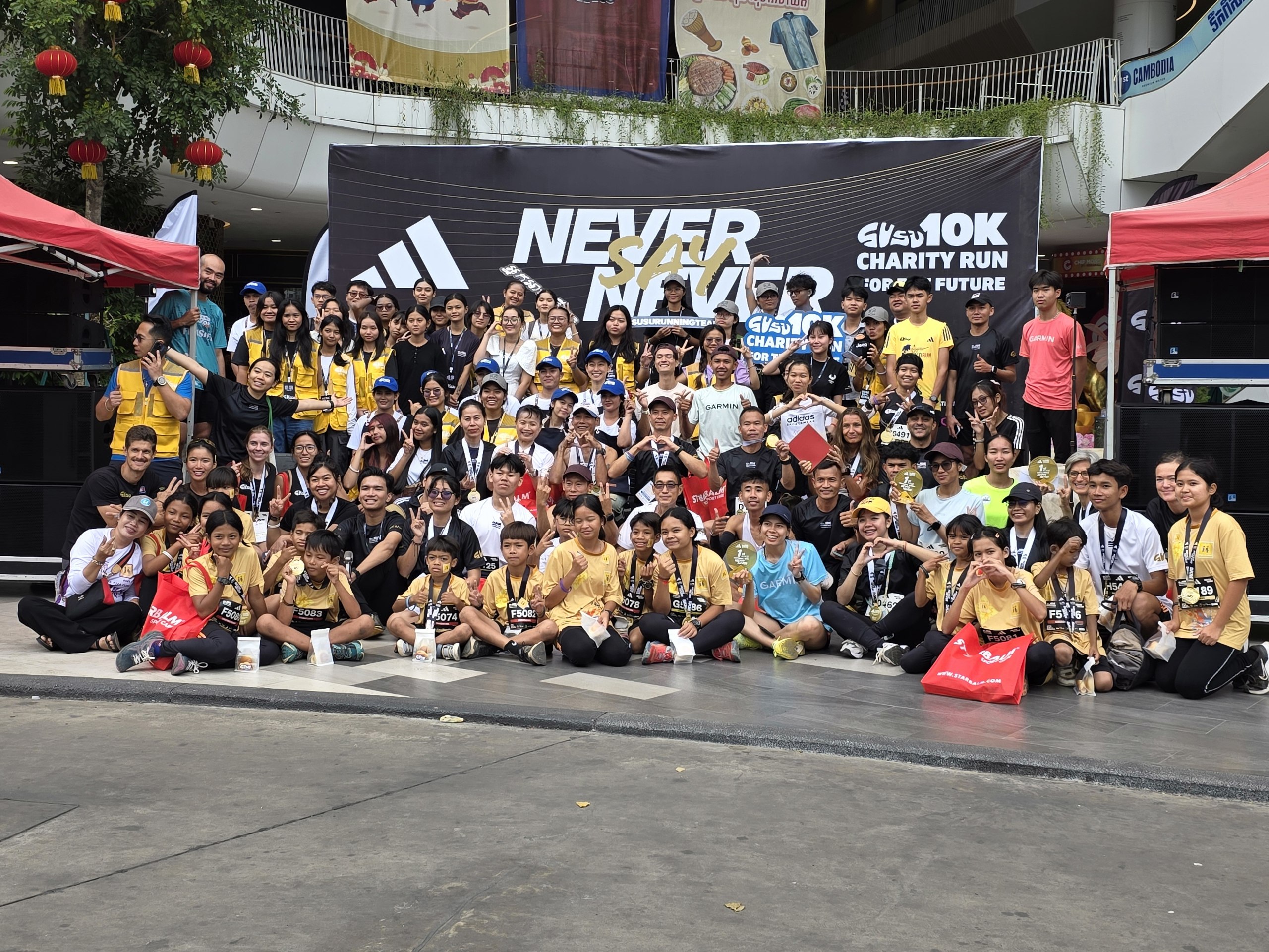 រត់ប្រណាំងសប្បុរសធម៌ SuSu 10k កើនទាំងអ្នកចូលរួម និងមានទាំងបច្ចេកវិទ្យាវាស់សមត្ថភាពអ្នករត់