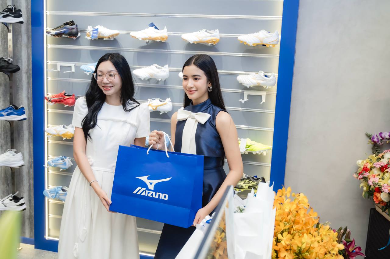 ផលិតផលកីឡារបស់ជប៉ុន Mizuno បើកសម្ពោធហាងនៅរាជធានីភ្នំពេញ