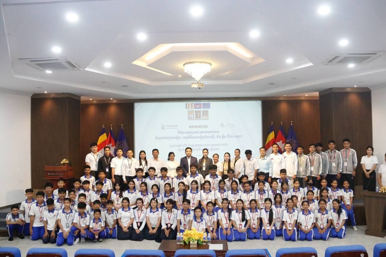 សិស្សវិទ្យាល័យព្រែកលៀបនឹងទទួលបានការបណ្ដុះបណ្ដាលកីឡារត់ដោយឥតគិតថ្លៃពីក្លិប GeeRun Cambodia