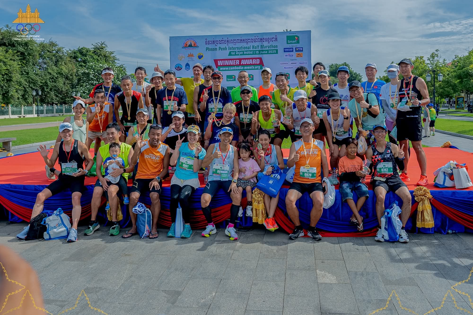 កម្មវិធីរត់ប្រណាំងផ្លូវការនៅកម្ពុជារក្សាគោលការណ៍ដ៏សំខាន់នេះដើម្បីសកម្មភាពសប្បុរសធម៌