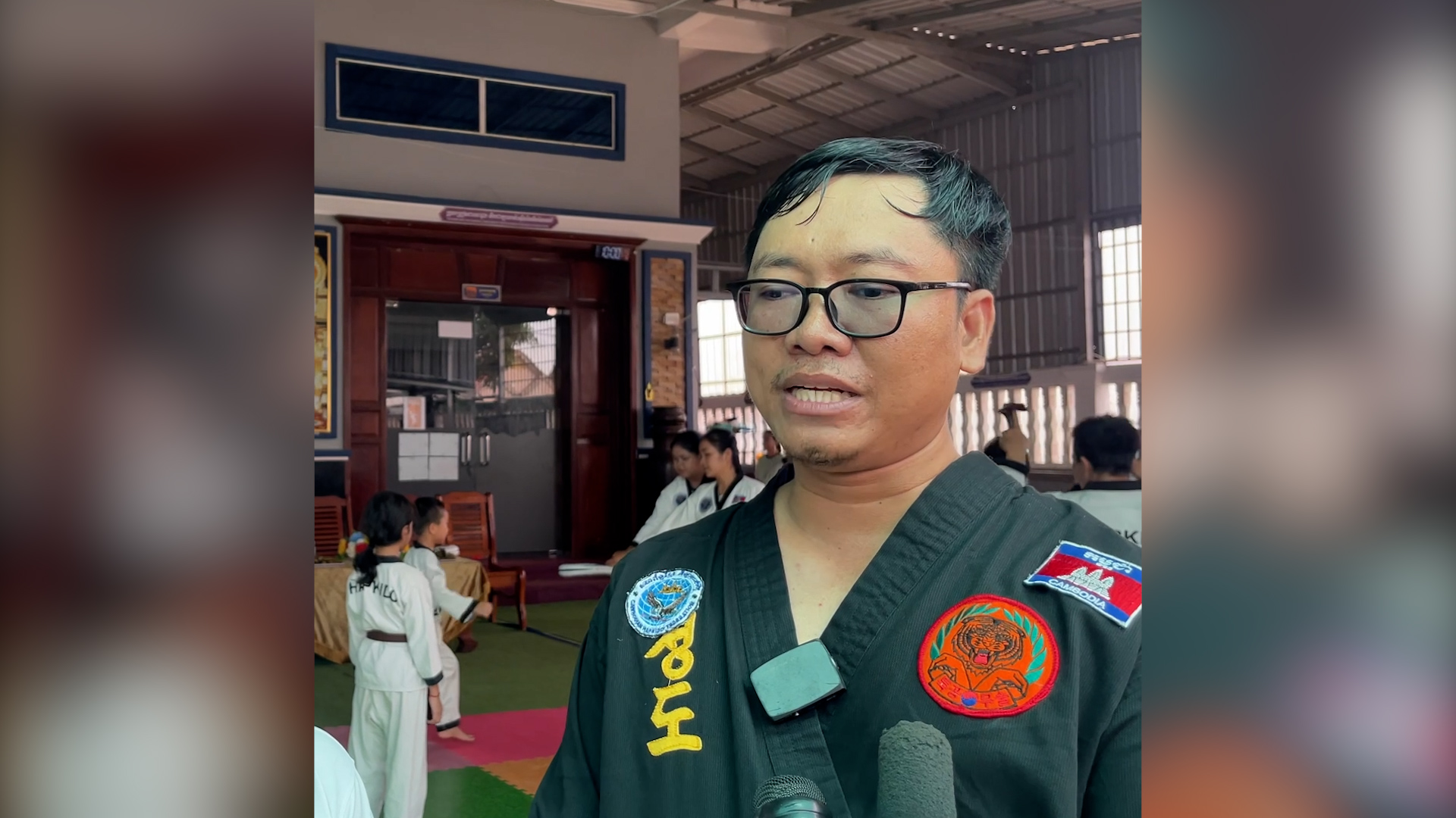 លោក ស៊ាន ចាន់ទេសនា យល់ថា «ការដាក់កីឡាហាប់គីដូក្នុងសាលារៀន គឺដើម្បីសុខភាព ភាពវៃឆ្លាត និងការការពារខ្លួនរបស់កុមារ»