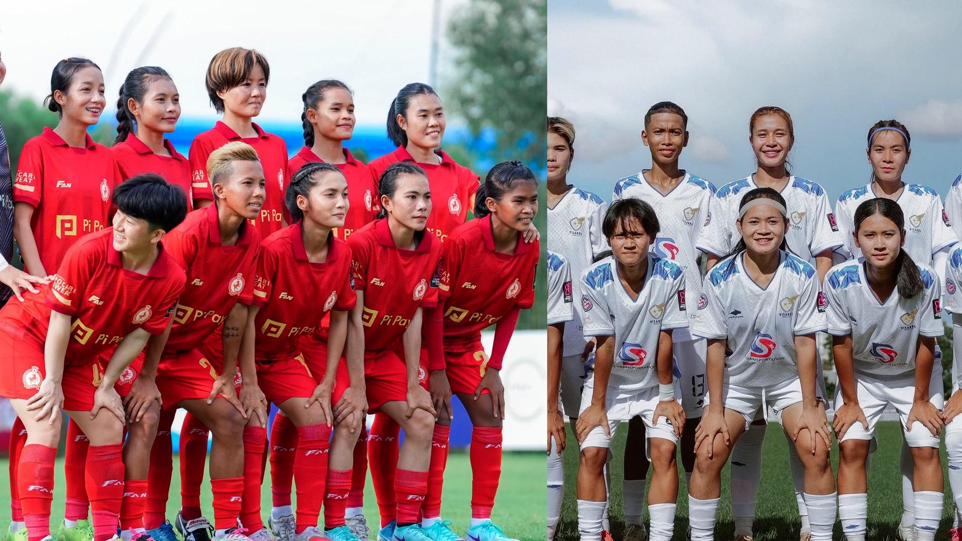 ក្រុមបាល់ទាត់នារីភ្នំពេញក្រោន និងវិសាខា ជាក្រុមមិនចាញ់សោះក្នុងលីគនារីគិតត្រឹមសប្តាហ៍ទី៥
