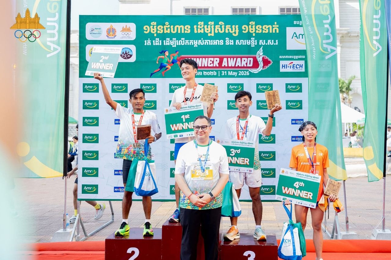 ទម្លាប់សំខាន់ៗរបស់កូនខ្មែរបារាំង Lai Terence ដើម្បីបានលទ្ធផលល្អក្នុងកីឡារត់