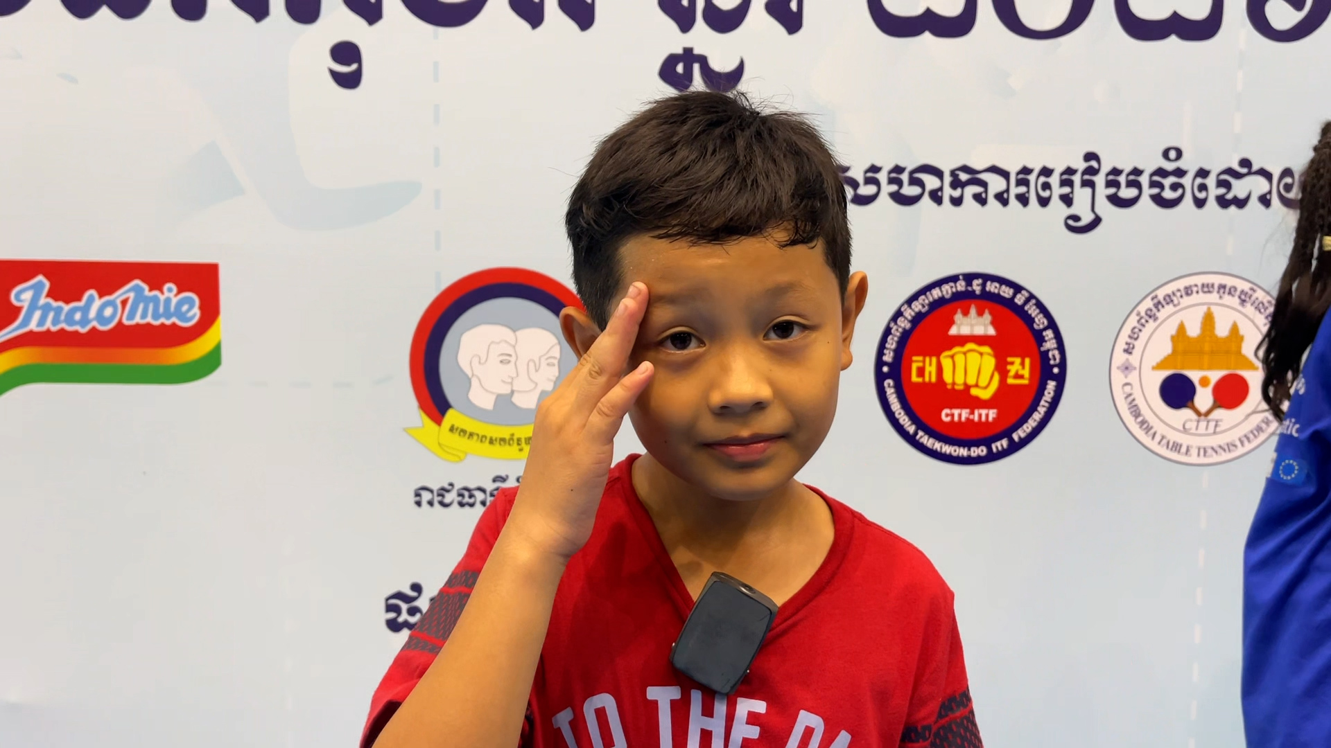 មាឌល្អិតចិត្តធំ! កុមារា ឃូ ស៊ុនស៊ីញ វ័យ១០ឆ្នាំ តាំងចិត្តខ្ពស់ចង់ដើរតាមគន្លងធ្លាឪពុក ក្លាយជាកីឡាករជម្រើសជាតិវាយកូនឃ្លីលើតុ