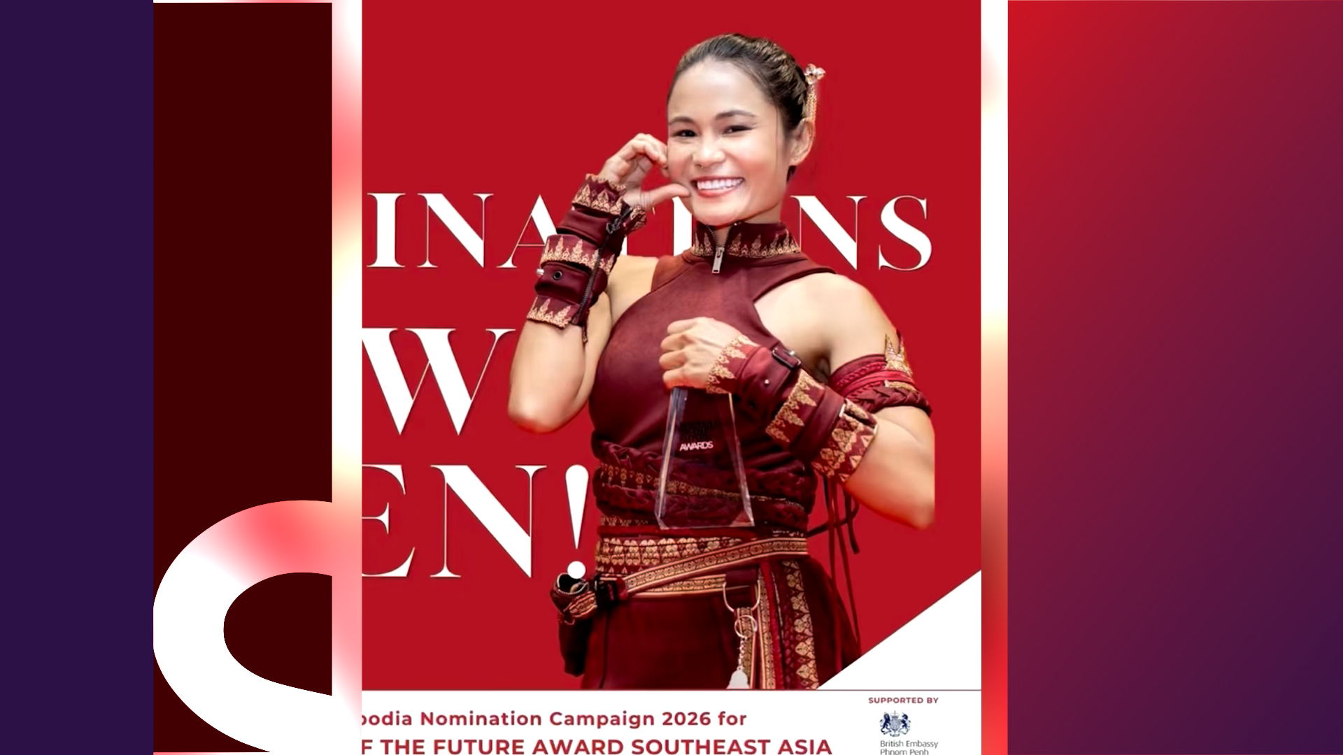 សំ ថារ័ត្ន ពីក្មេងស្រីហាត់ក្បាច់គុនដើម្បីការពារខ្លួន ក្លាយជានិម្មិតរូបស្ត្រីឆ្នើមនៅ អាស៊ីអាគ្នេយ៍