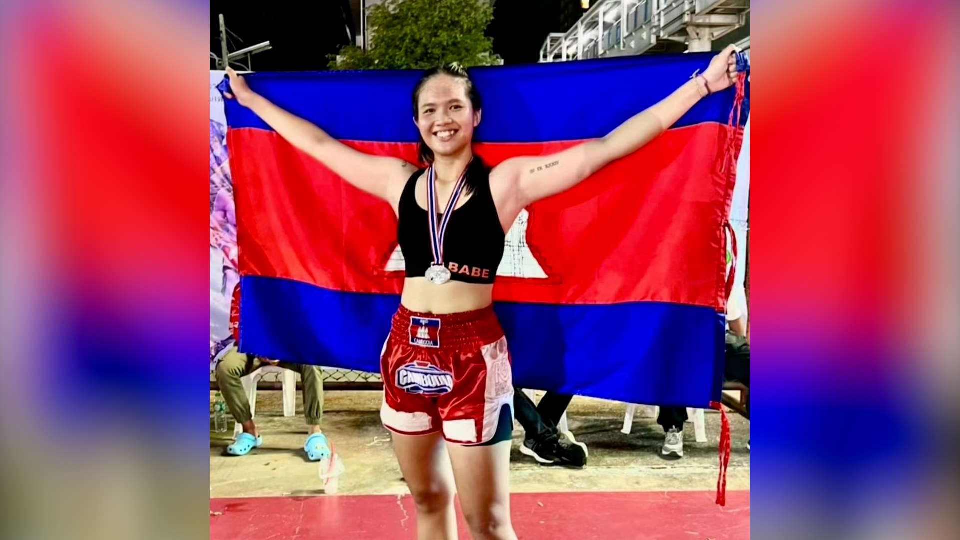 កូនស្រីតារាសម្តែងជើងចាស់ គន្ធ តារាវណ្ណ កំពុងសាងឈ្មោះលើកមុខមាត់ជាតិលើវិស័យកីឡា