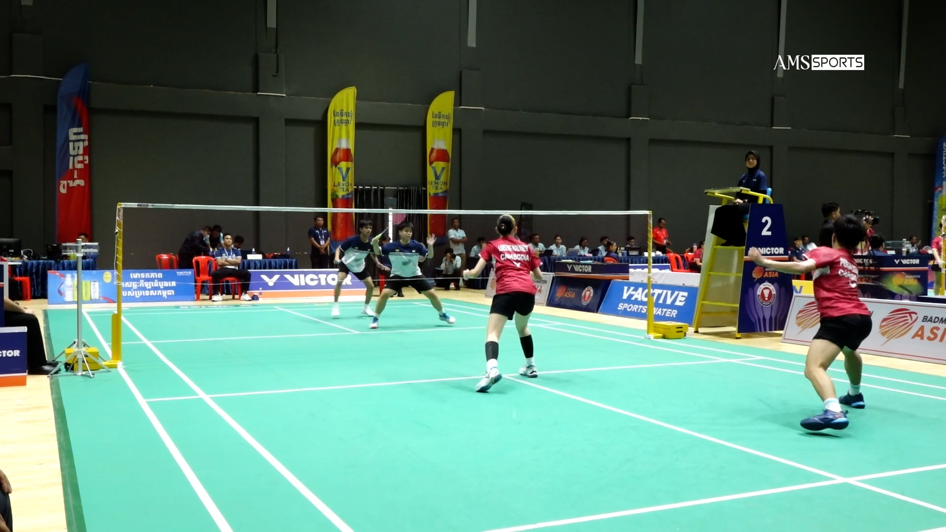 កម្ពុជារកបានមេដាយប្រាក់៣គ្រឿងលើវិញ្ញាប្រកួតជាក្រុមក្នុងជើងឯកអាស៊ីអាគ្នេយ៍លើកទី៣