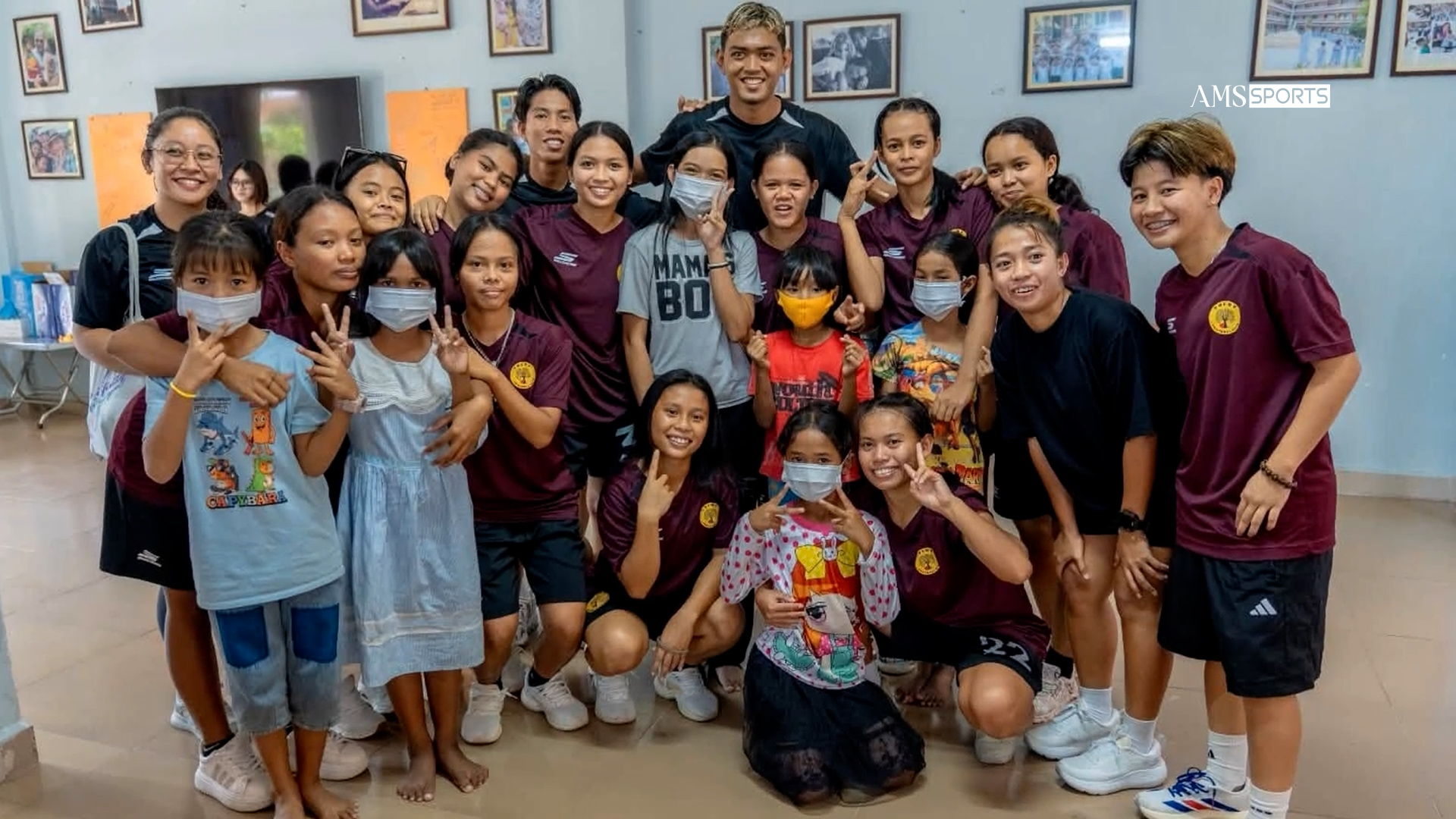 គ្រូបង្គោលក្រុមនារី Tuloy FC មកពីហ្វីលីពីន សម្តែងក្តីរីករាយយ៉ាងខ្លាំងចំពោះស្វាគមន៍យ៉ាងកក់ក្ដៅ និងបទពិសោធនៅក្នុងប្រទេសកម្ពុជា