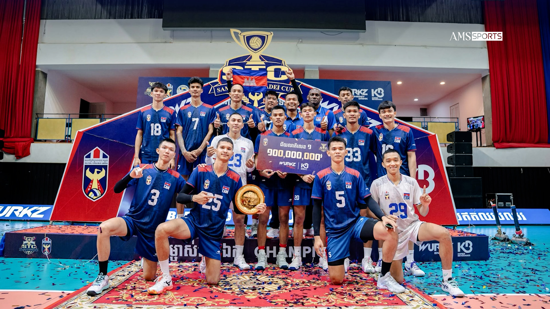 ក្រុមបាល់ទះកម្ពុជា នឹងតតាំងជាមួយក្រុមខ្លាំងឥណ្ឌូនេស៊ី ជាថ្មីម្តងទៀតក្នុងជំនួបមិត្តភាព