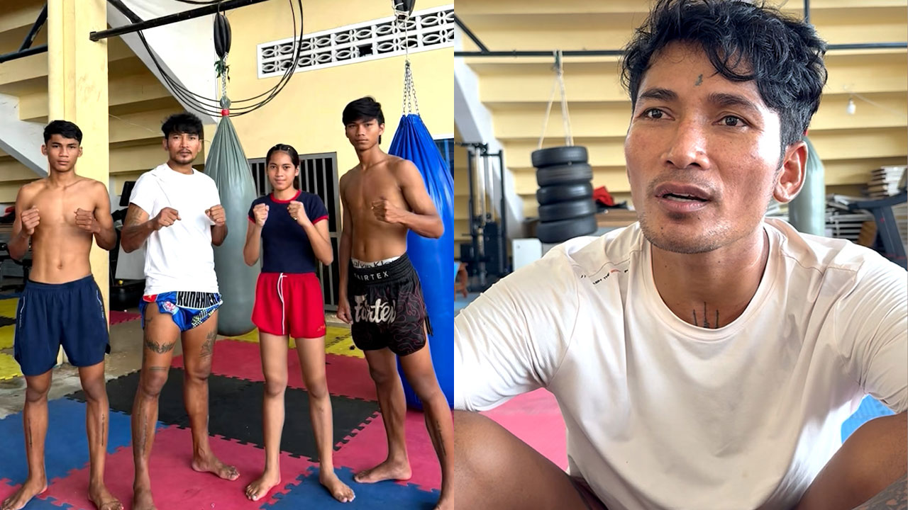 ព្រំ សំណាង បង្រៀនមេរៀនពិត១នេះឲ្យ កូនៗភ្ញាក់ខ្លួនដឹងពីតម្លៃគុនខ្មែរនិងខិតខំហ្វឹកហាត់
